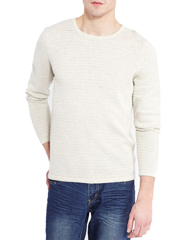 Centered Textured Jumper